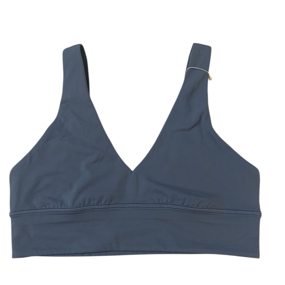 Lululemon Align V-Neck Bra Oasis Blue Sports Bra 12 - Picture 2 of 4